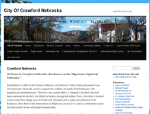 Tablet Screenshot of crawfordnebraska.net